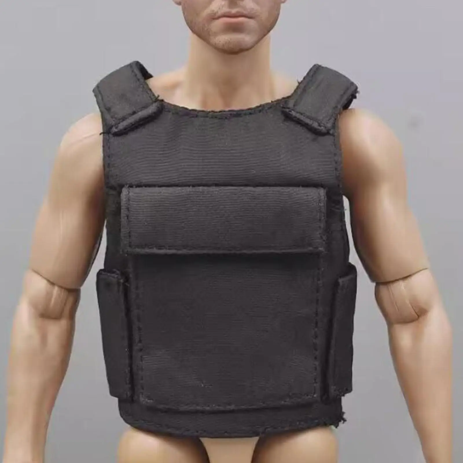 

1/6 Doll Figure Vest Model Fishing Vest for 12'' Male Action Figures Costume