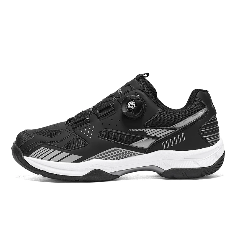 Schnellschnür-Badminton-Schuhe für Damen und Herren, Trainingsschuhe, stoßdämpfende, rutschfeste Volleyball-Sport-Sneaker – Detail 1