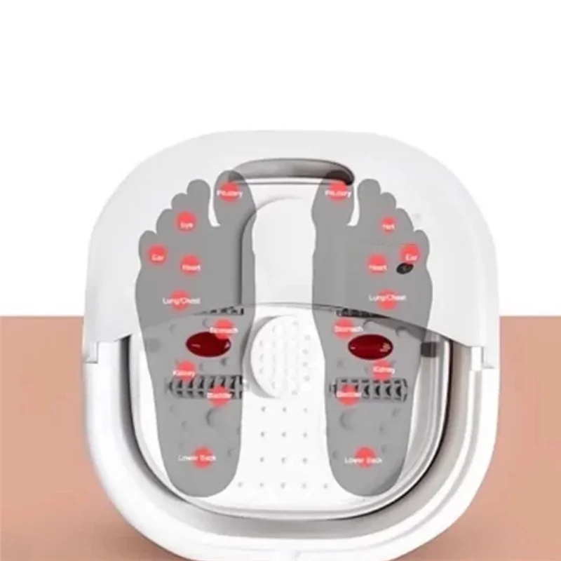 

A83G-Foot Spa Portable Household Foot Bath Electric Massage Household Folding Footbath Foot Bath And Foot Therapy EU Plug