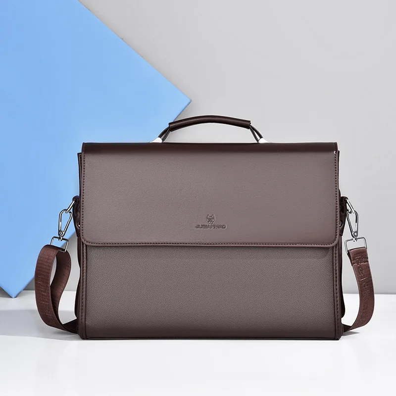 Borsa per laptop di nuovo stile Valigetta per viaggio d'affari Borsa a tracolla di grande capacità