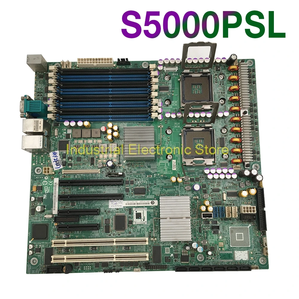 Placa base de servidor para Intel S5000PSL LGA 771 E5110X2