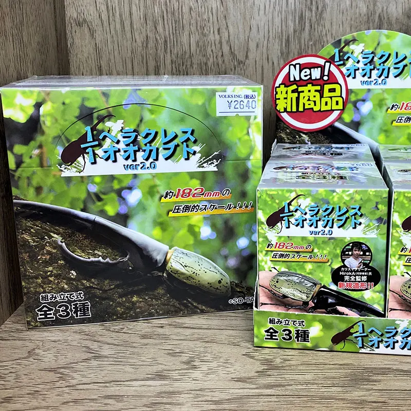 New SO-TA Gashapon Figure Anime Cute 1/1 Artificial Insect Japanese Rhinoceros Beetle Kawaii ornamen Figurine Capsule Toys Gifts