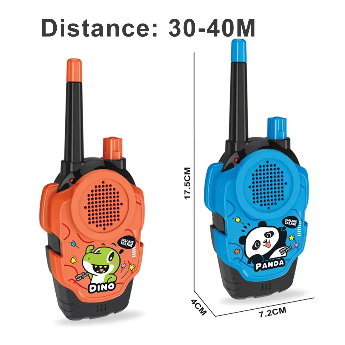 Two-Way Radios 2Pcs Kid-Friendly Walkie Talkie for Clear Communication - Essential for Camping & Hiking Adventures for Boys Girl