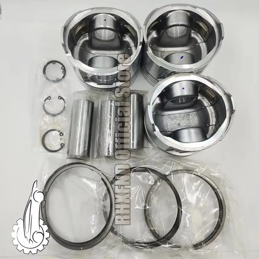 81mm 3KR1 Piston and Piston Ring 8-94414-745-1 8-97176-892-0