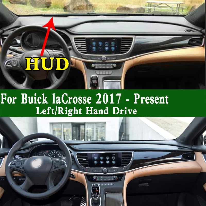 

For 2017-22 Buick laCrosse EG6 Dashmat Dashboard Cover Instrument Panel Sunscreen Insulation Protective Pad Anti-Dirt Ornaments