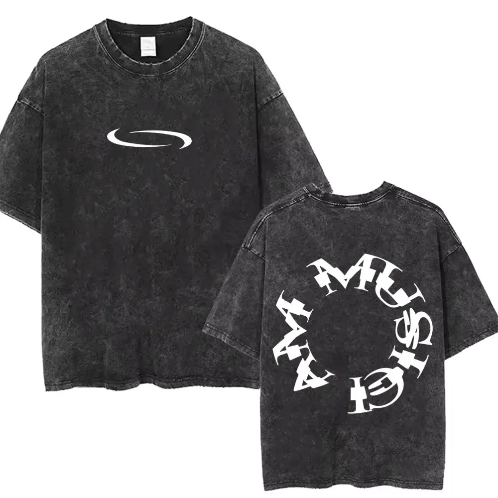 

Vintage Washed Rapper Playboi Carti I AM MUSIC Graphic T Shirts Men's Women's Hip Hop Oversized Tshirt Gothic Opium T-shirts Top