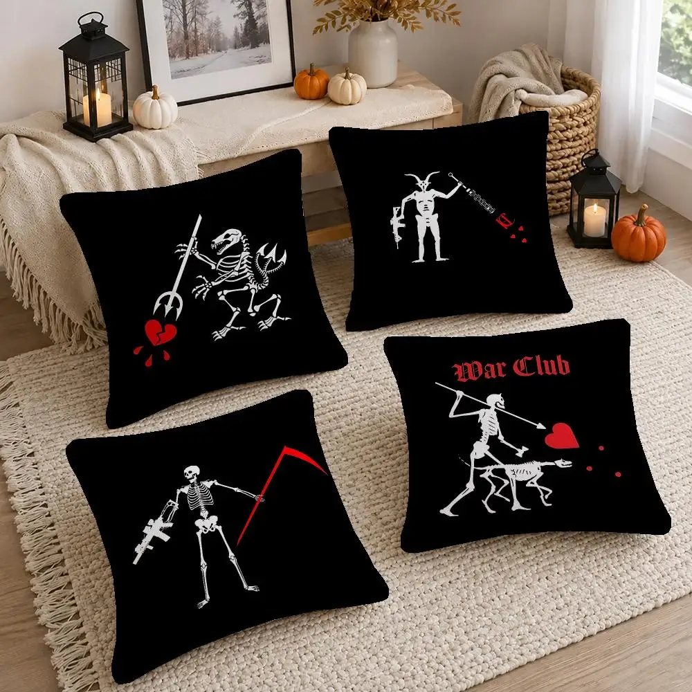 Tactical Brand Forward Obs Cushion Cover Washable Short Plush Pillowcase, Wrinkle Resistant Cushion Cover for Bedroom Decor Gift