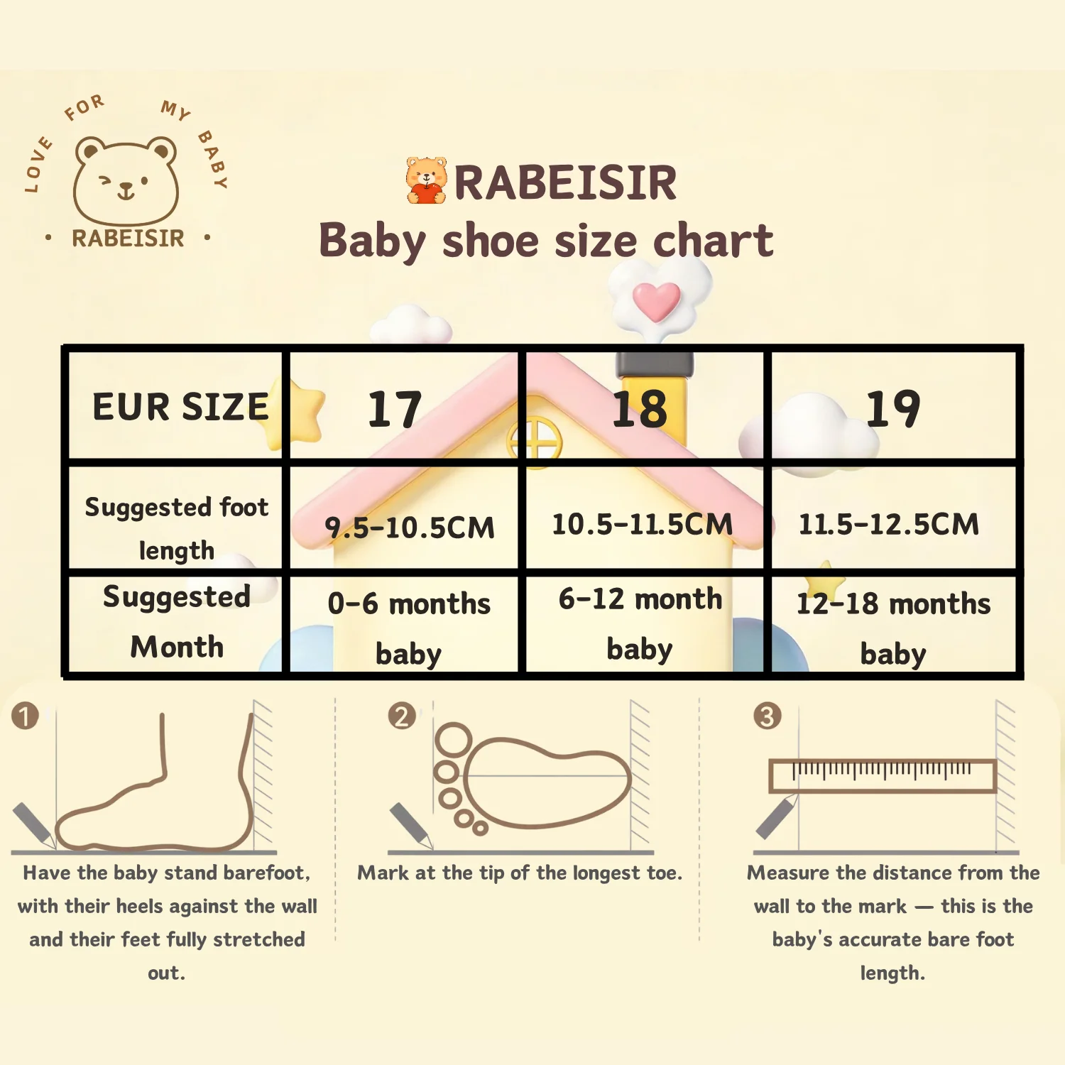 Perlenbesetzte, geraffte Babyschuhe mit Glitzerherz, Tüllschleife, Klettverschluss, leichte, weiche Sohle, Baby-Laufschuhe – Detail 3