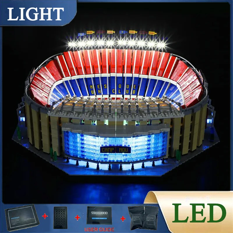 DIY LED Light Kit For LEGO 10284 Camp Nou - FC Barcelona (Only LED Light,Without Blocks Model)