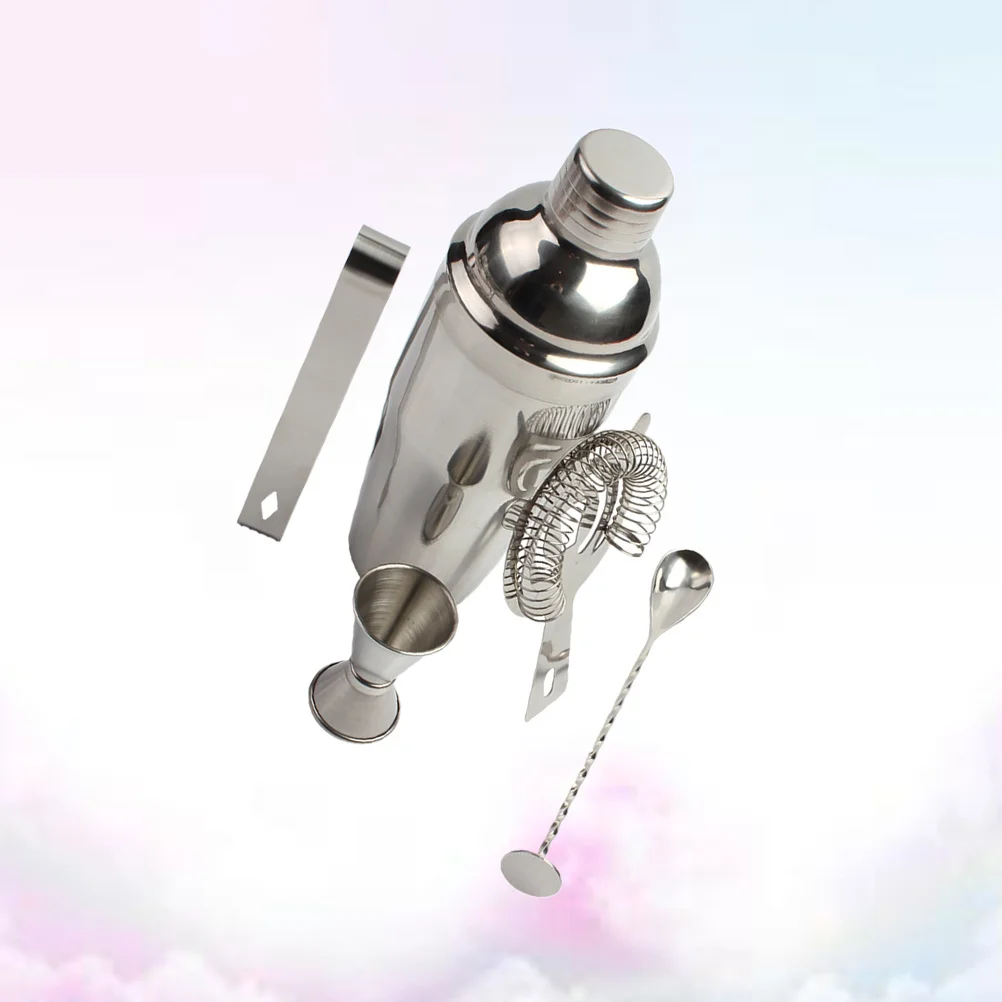 

1Set 350ml Stainless Steel Cocktail Shaker Bar Tools Portable Bartender Tool Kit Drink Mixer for Pub Restaurant Party