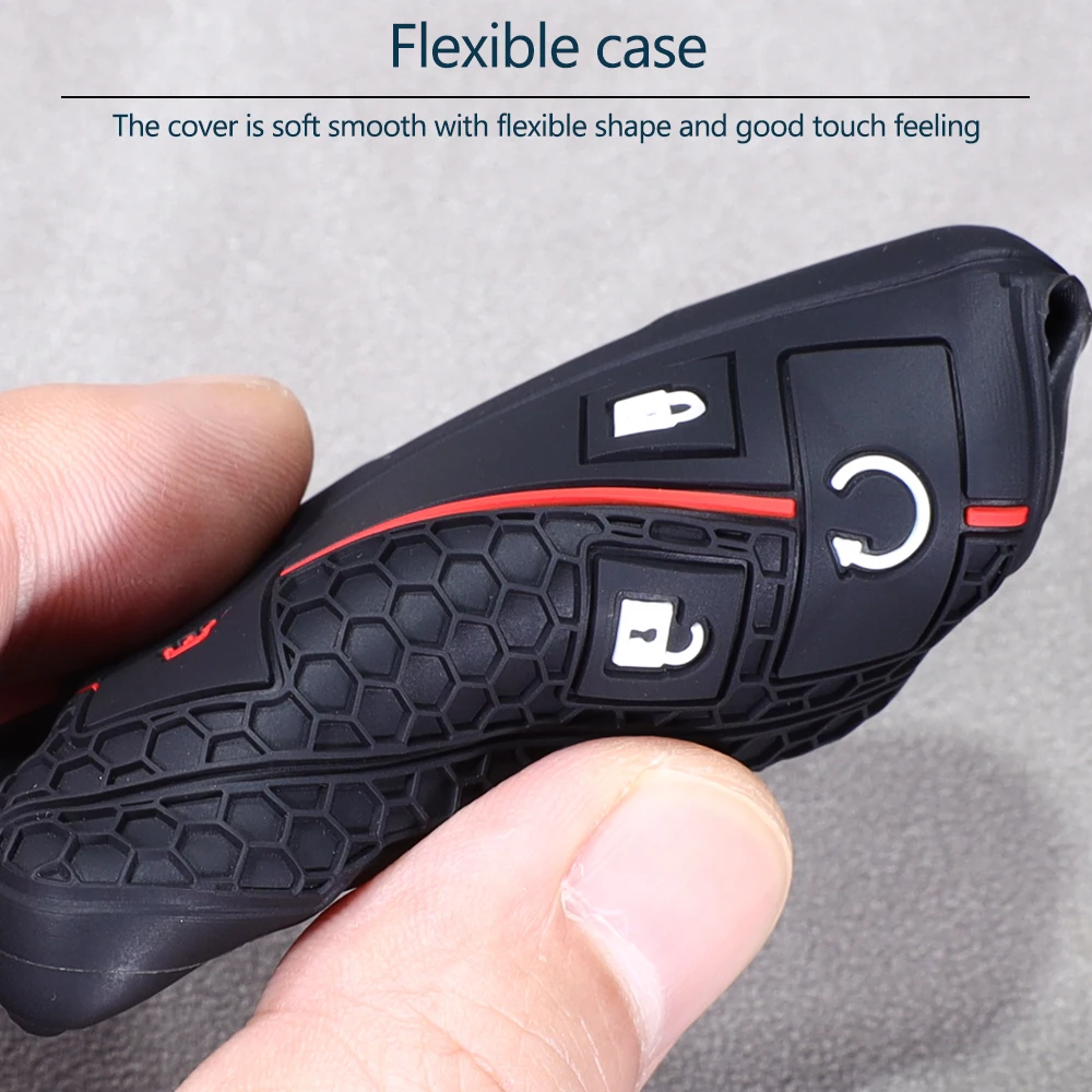 Silikonhülle Schutzhülle für Chevrolet Chevy Suburban Tahoe GMC Yukon Keyless Entry Remote 6 Tasten – Detail 16