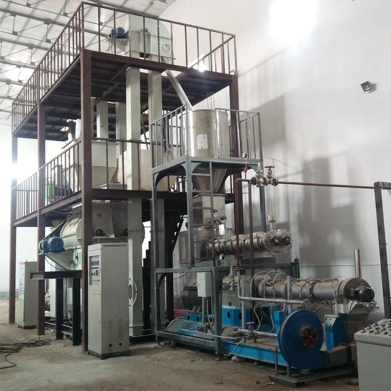 Full Automatic Pet Feed Production Line Pet Food Machinery Manufacturers Dog Cat Food Extruder Processing Machine view 6