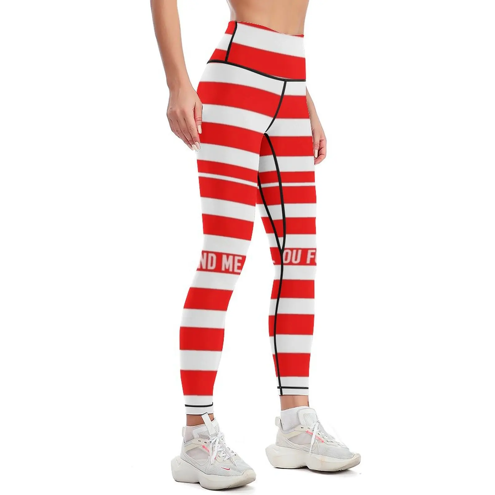 Waldo Halloween costume Leggings Leginsy push up for girls Womens Leggings