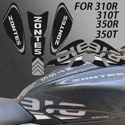 For ZONTES 310R 310T 350R 350T 3M Motorcycle Tank Pad Sticker Decals