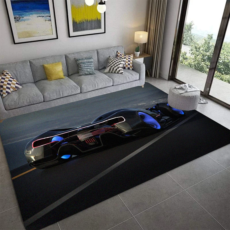 C-Concept Cars Printed Carpet Fashion Yoga Mat Non-Slip Carpet Bedroom Decoration Outdoor Carpet Bedroom Birthday Gift