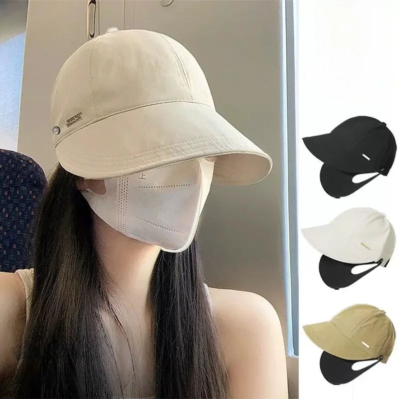 casquette-de-baseball-pour-femme-anti-uv-a-large-bord-effet-amincissant-visiere-profonde-protection-solaire-d'ete-casquette-bec-de-canard