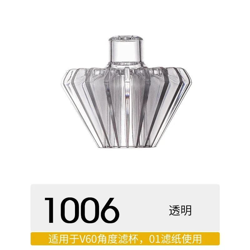Coffee Filter Paper Assistant For Paragon V60 Filter Cup T1 Filter Paper Press Cone Hot Water Stamping Coffee Accessories New