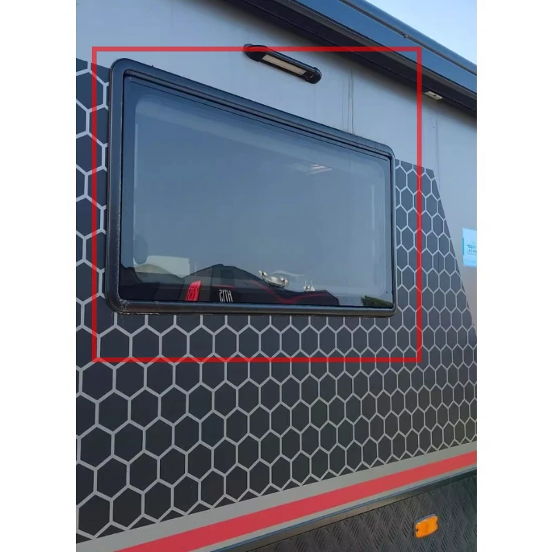 

Series, Right-angle Push-out Window, Integrated Molding of Scroll Curtain, One-stop RV Accessories