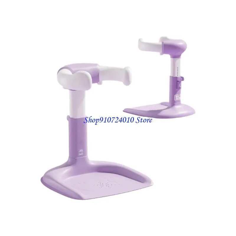 

77HD Portable Baby Bath Support 5 Level Height Adjustable Shower Stand Baby Stand Shower Support Stand for Infant 6 Months