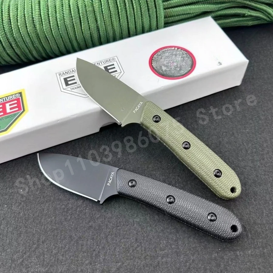 

Нож Pacaya с фиксированным клинком 7,12 дюйма, прочный клинок из стали D2, удобный для обеих рук, идеален для приключений в джунглях, как EDC-нож для активного отдыха