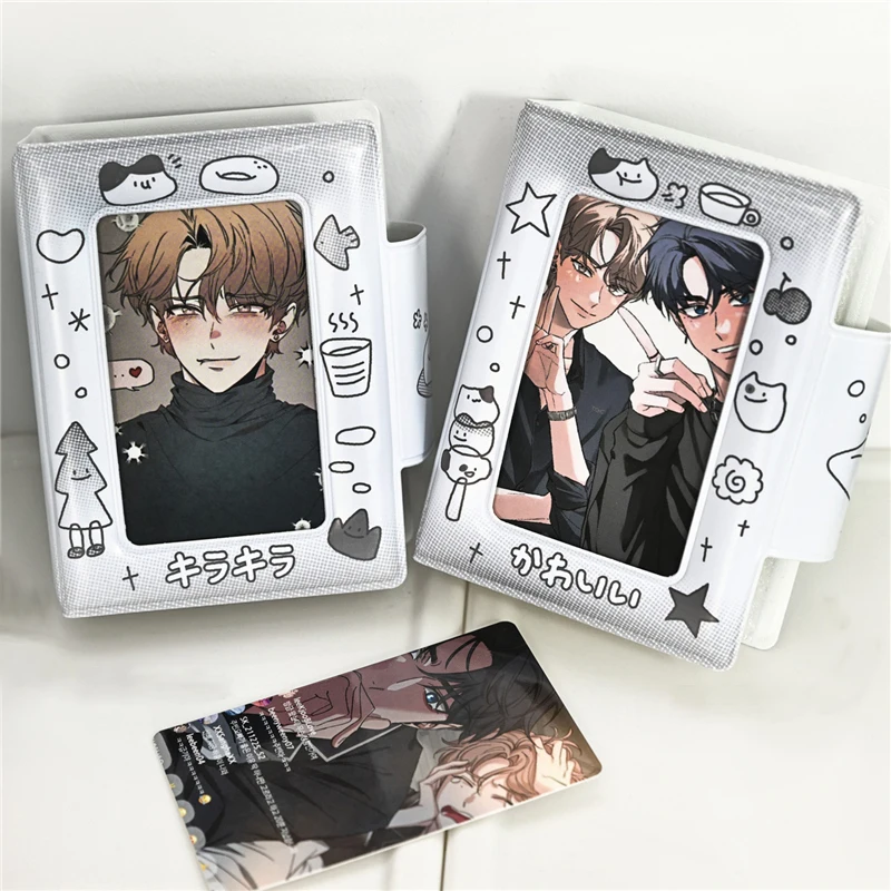 A Palace Grid 3 Inch Small Card Storage Book Star Idol Album Photo Collection Book Postcard Storage Book Lomo Card Card Album