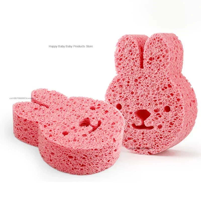 Creative Lovely Infant Bath Sponge Bear Duck Star Cartoon Shape Skin-friendly Soft Baby Shower Sponge Newborn Bath Supplies