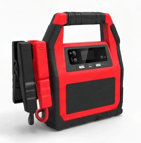 46800 mAh Car Jump Starter 12V 24V Auto Battery Booster Pack Portable Power Bank with LCD Screen LED Light