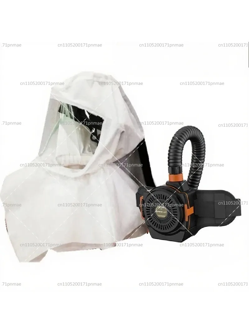 Panoramic Grinding Helmet Mask Powered Air Purifying Respirator PAPR Hood Cover Filter Supply Protector
