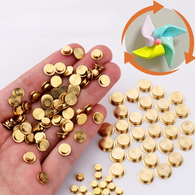Mini Metal Rotating Bearing Polymer Clay Diy 360 Degree Rotating Toy Model Turntable Accessories Polymer Clay Tools