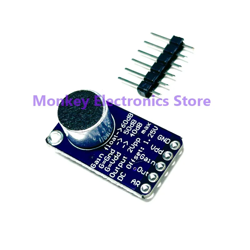 MAX9814 High Performance Microphone AGC Amplifier Module CMA-4544PF-W