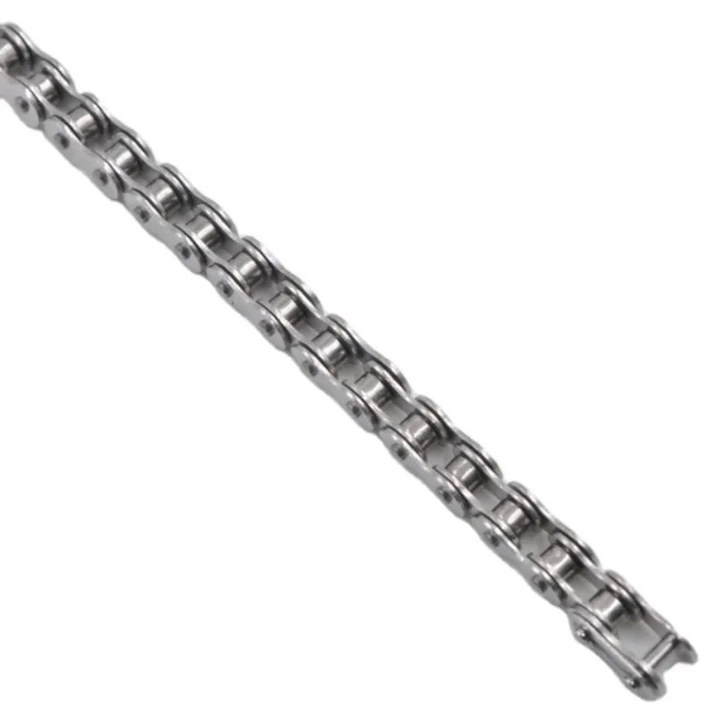 【Best-selling】ANSI Single Roller Chain SS05B-1 8mm Pitch Precision Transmission Chains Factory Supply for Industrial Application