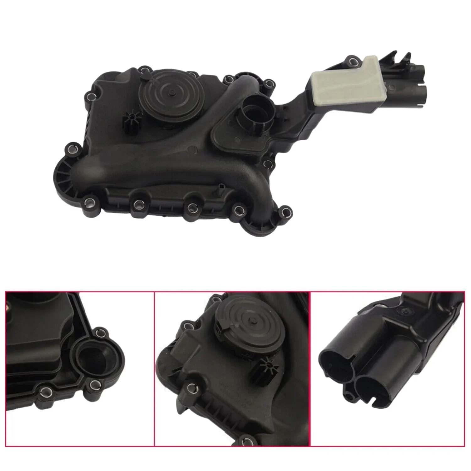 Crankcase Vent Valve Oil Separator For Audi A4 A5 A7 A8 Q5 Q7 3.0L 2010-2018 06E103547F 06E103547AC 06E103547R 06E103547AB