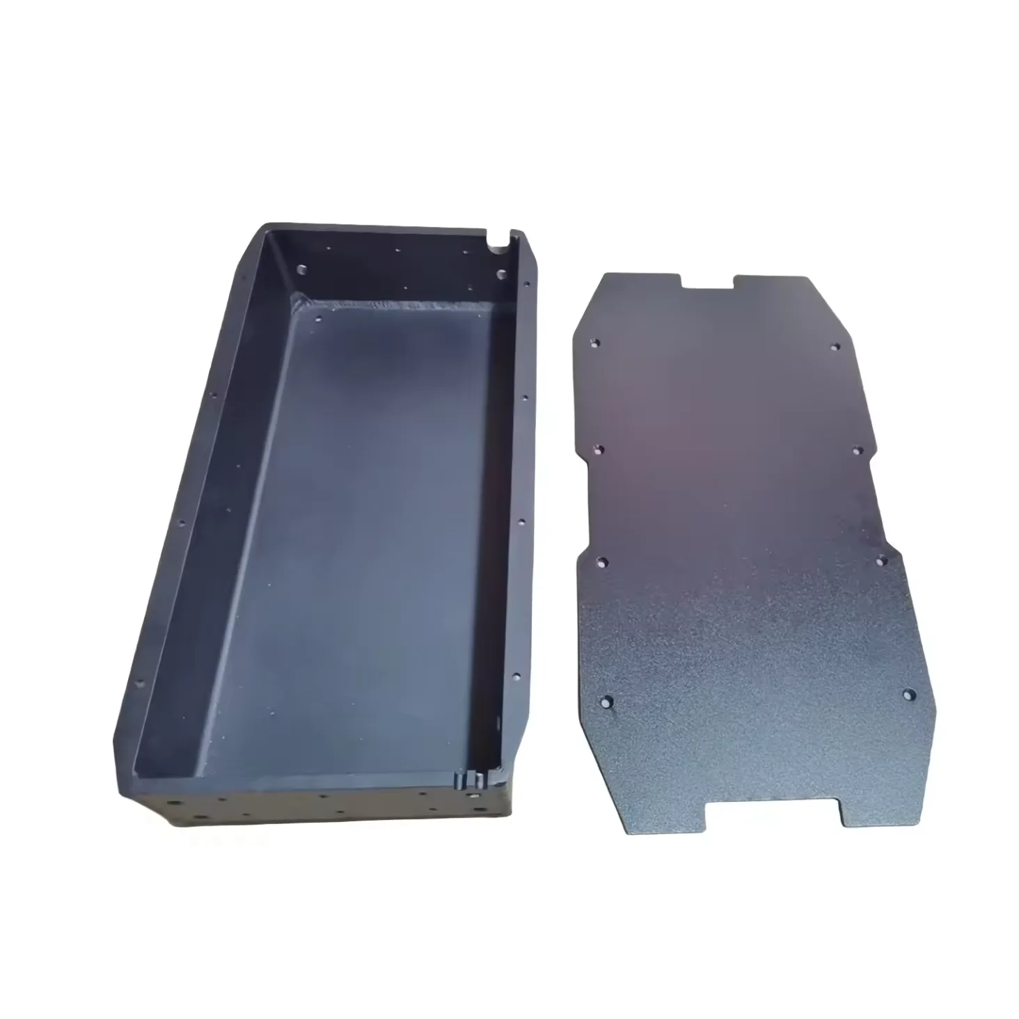 

Good Quality Electric Scooters Parts Battery Compartment 48*22*9cm With Cover And Fixed Base For Sale