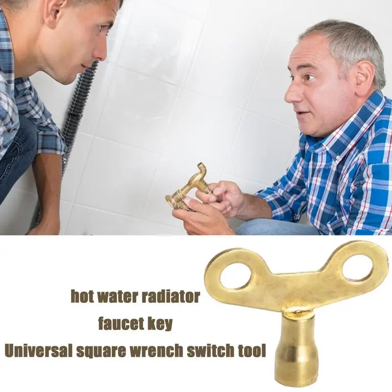 Water Spigot Lock Key Sillcock Square Wrench Sink Faucet Tool Sink Faucet Tool Water Spigot Lock Radiator Key For Radiators