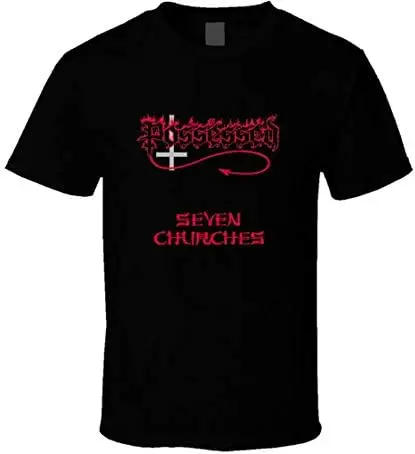 

Possessed Seven Churches Death Metal Band t-Shirt