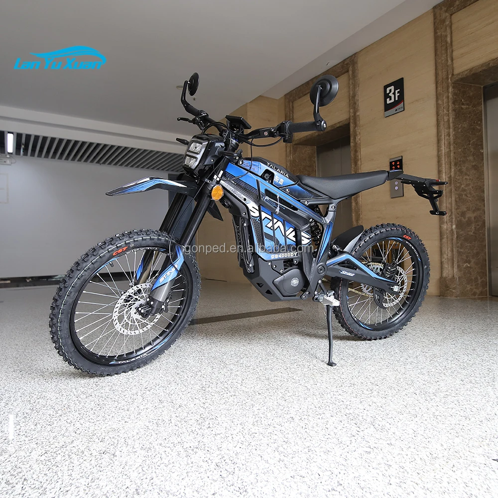 Sting R 8000w electric motorcycle adult off road 60v 45ah battery 85kmh MX4 Ta lara dirt bike