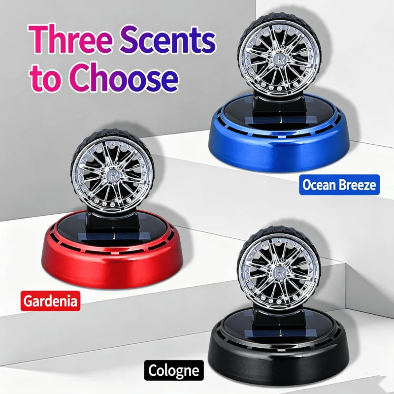 Op zonne-energie werkende rote - Perfume Fragrance Wheel recensie en prijs