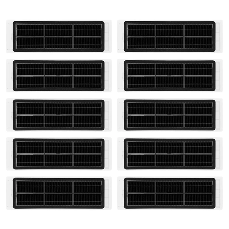 10PCS For Xiaomi Roborock S5 S502-00 S502-02 S5 Max S6 S6 Maxv S6 Pure E4 E5 Robot Vacuum Part Activated Carbon Filters Parts