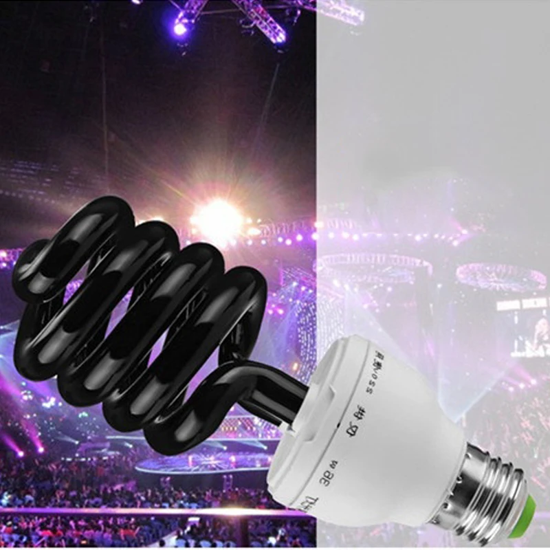 Watt Spiral Energy Saving Lamp Fish Pond Orchard Black Light Insect Light Widely Used In Agriculture For Traps
