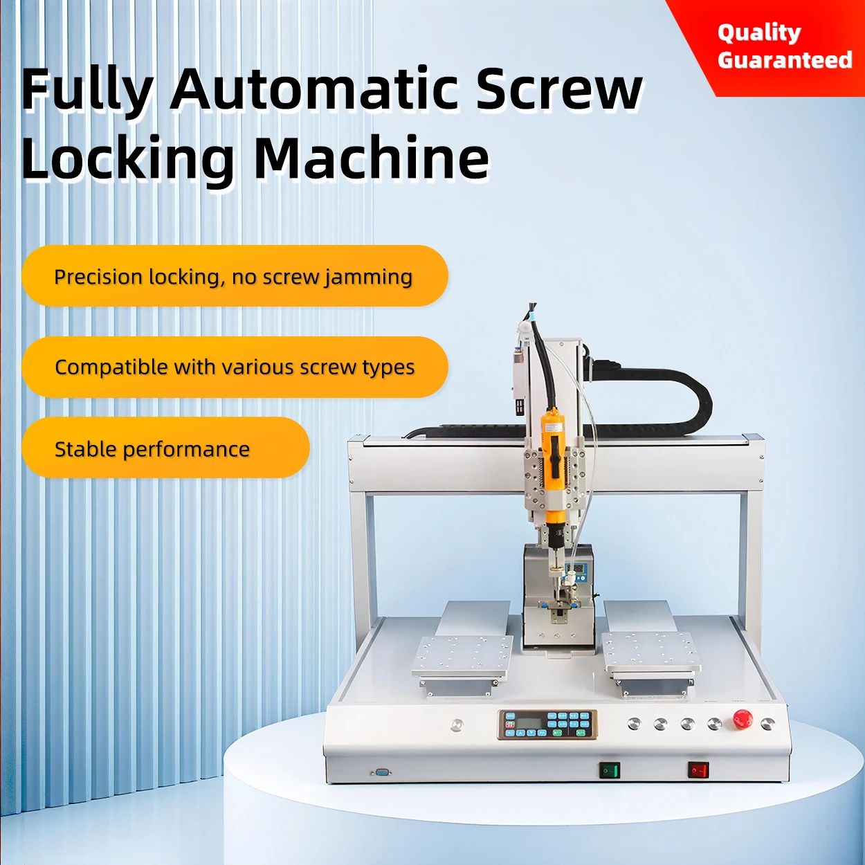 Factory Price Automatic Screw Fastening Machine Robotic Bolt Nut Tightening Machine Screw Fixing Machinery For Assembly Line