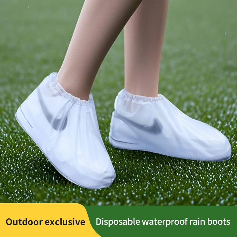 Waterproof PVC Rain Boots for Outdoor Use NonSlip Durable Rubber Sole Garden Fishing Working Rain Shoes 2 Pairs Pack