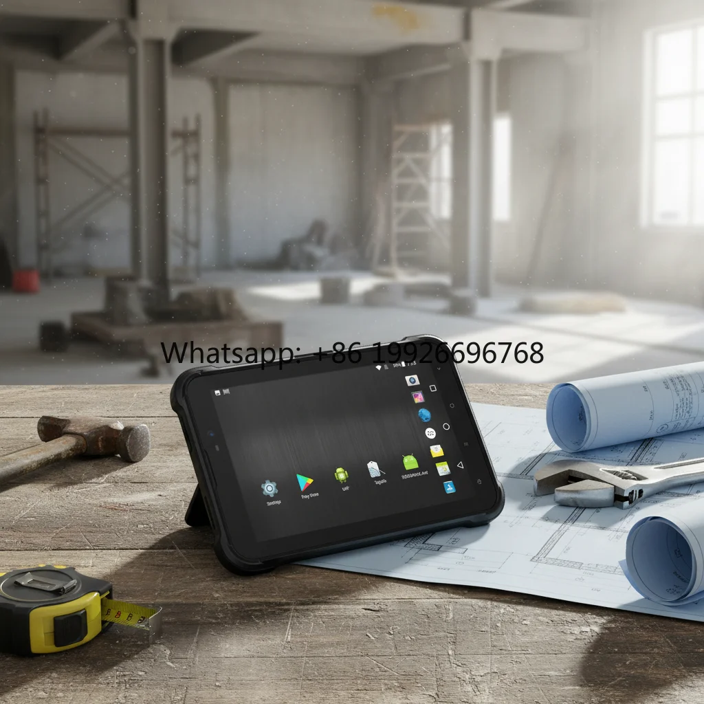 Industrial Tablet PC / Computer Rugged Android 12 Device with 8 Screen IP67 4G NFC Barcode & 8000mAh Industrial Computer Tablet