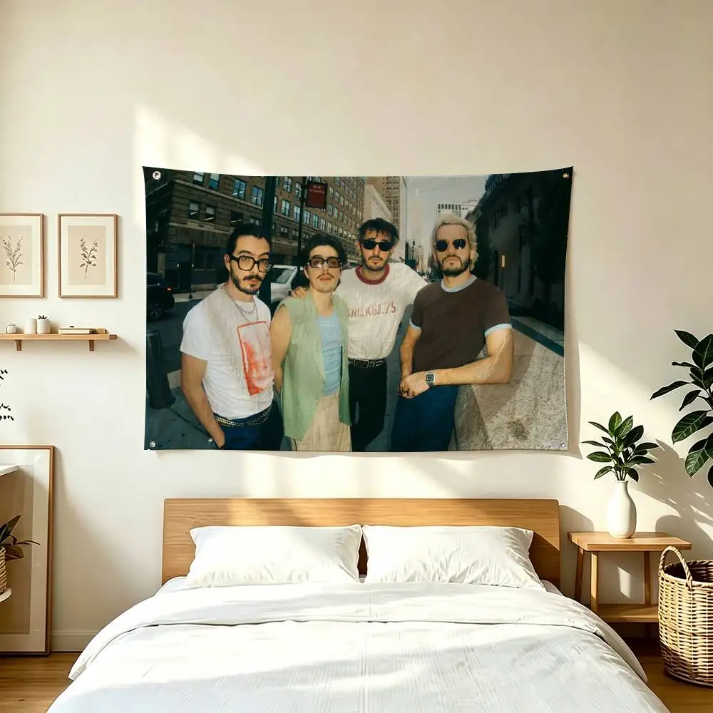 M-Morat Band Latin Pop  Flags for Bedrooms Home Decor Items Outdoor Decors Garage Decoration Flaga