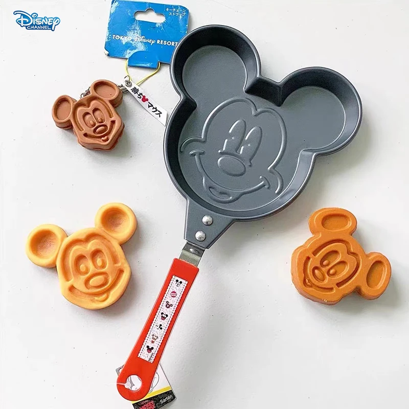 Disney Mickey Mouse Omelette Pan Cookware Wok Pan Crepes Cooking Pot Part Decor Kitchen Supplie Cooking Pot Non Stick Frying Pan