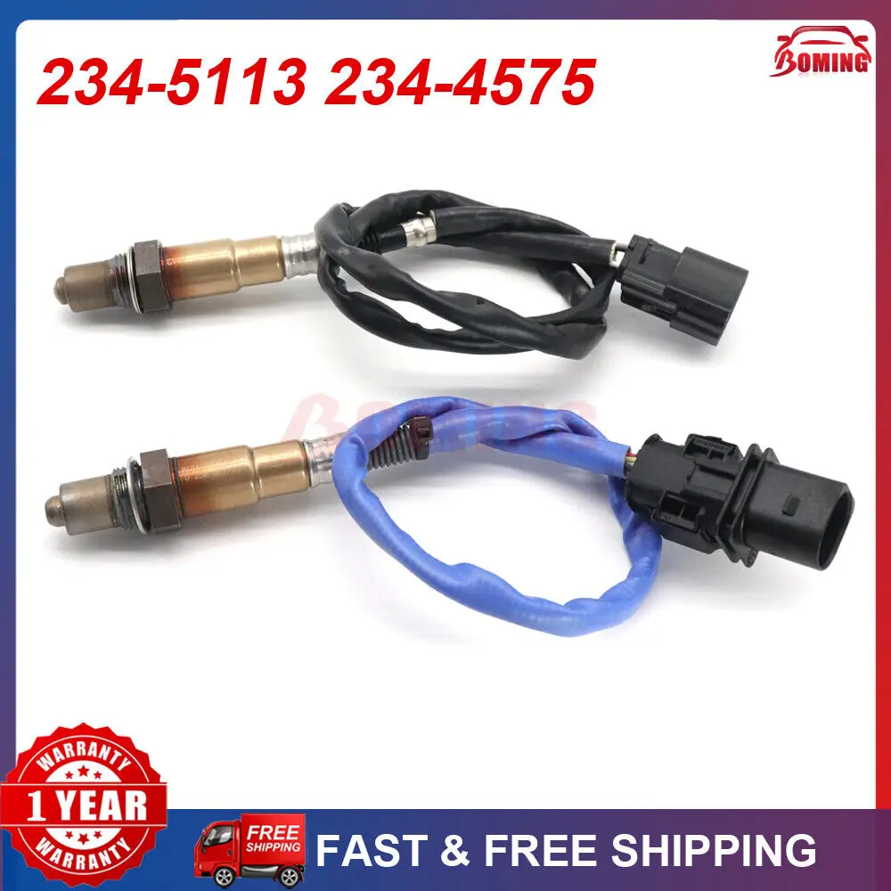 

2PCS New Car Up&Downstream Oxygen Lambda Sensor 234-5113 234-4575 For Ford Focus 2.0L Fusion 1.6L Lincoln MKC 2.3L 2012-2015