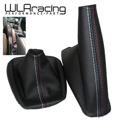 WLR RACING - Shift Gear Stick Manual Handbrake Gaiter Shift Boot Leather Boot Car-Styling For BMW 3 Series E36 E46 M3 Car SBC13