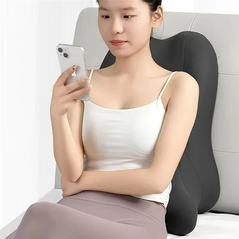 ABZV-Bed Lie Prone Memory Foam Pillow Sleeping Ergonomic Varicose Cushion Cervical Traction Waist Support