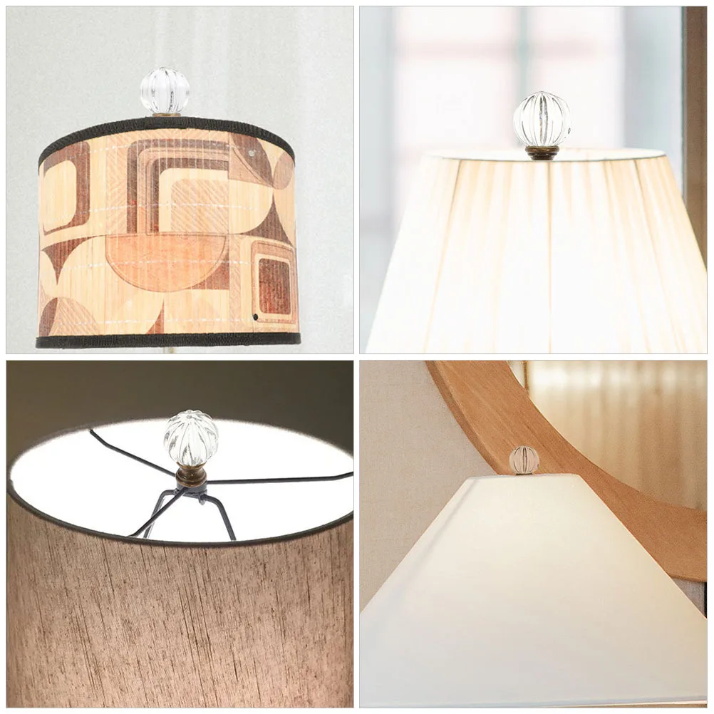 2 قطعة أجزاء نهائية من مصباح النحاس الزجاجي الصلب سهلة التركيب للمصابيح الأنيقة ديكور المنزل مشاريع ذاتية الصنع مصباح نهائي #1