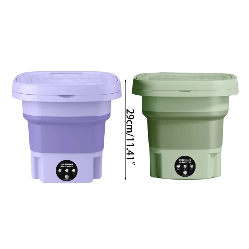 غسالة محمولة مع وظيفة ستيري ليزينغ فعالة قابلة للطي غسالة صغيرة صغيرة لملابس الأطفال الملابس الداخلية