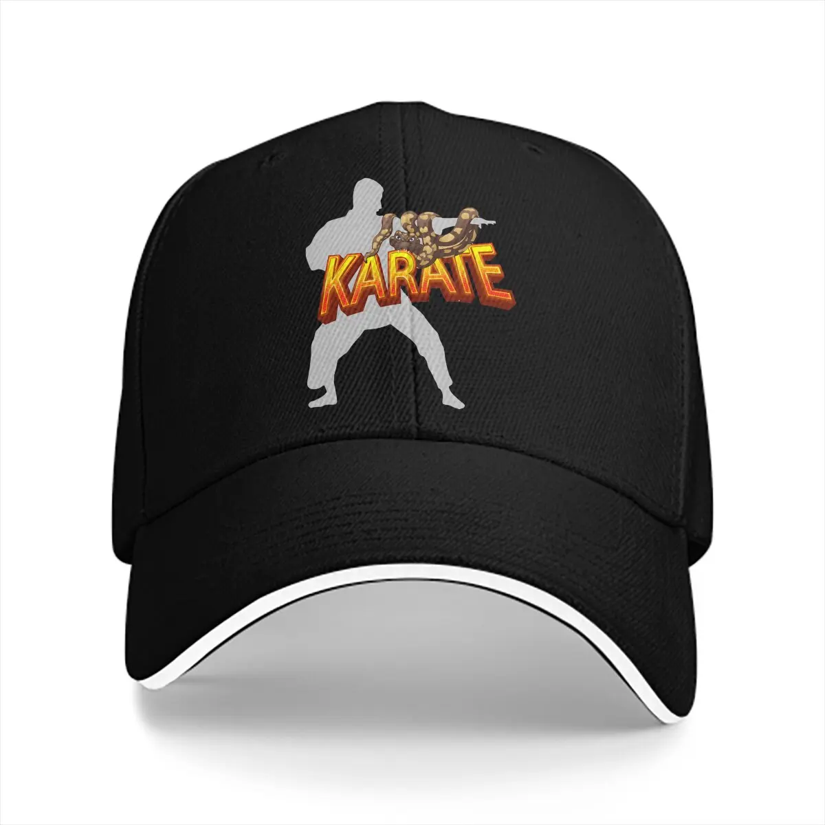 

Karate Fighter Baseball Cap Men Hats Visor Protection Snapback Karate Martial Arts Gifts Caps